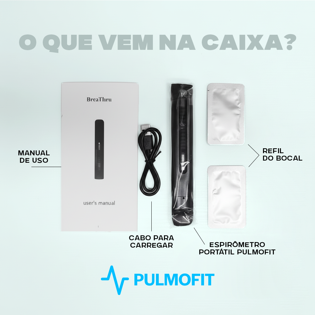 Espirômetro Portátil PULMOFIT
